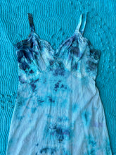 Load image into Gallery viewer, Blue Tie Dye Slip Dress