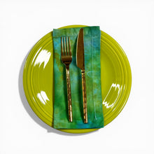Load image into Gallery viewer, Hand Dyed Napkins 9.5" - Lush Forest