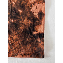 Load image into Gallery viewer, Black & Orange Bleach Dyed Carhartt T-Shirt Short Sleeve Size Large