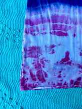 Load image into Gallery viewer, Ombre Navy Blue and Pink Tie Dye Slip Dress
