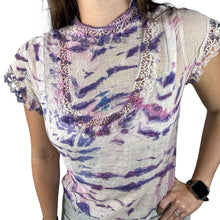 Load image into Gallery viewer, Antique 1940s Hand Dyed Shibori Blouse