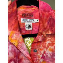 Load image into Gallery viewer, Ice Dyed Button Up Shirt