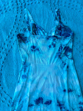 Load image into Gallery viewer, Blue Tie Dye Slip Dress