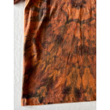 Load image into Gallery viewer, Orange & Black Spiral Carhartt T-Shirt Short Sleeve Size Small