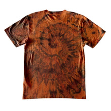 Load image into Gallery viewer, Orange & Black Spiral Carhartt T-Shirt Short Sleeve Size Small