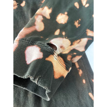 Load image into Gallery viewer, Green & Orange Bleach Dyed Carhartt T-Shirt Long Sleeve