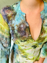 Load image into Gallery viewer, Hand Dyed Vintage Cotton Gauze Tunic