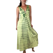 Load image into Gallery viewer, Vintage 1970s Shibori Maxi Dress