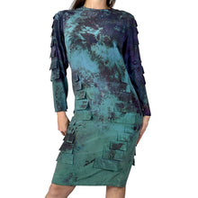 Load image into Gallery viewer, Hand Dyed 1980s Silk Vintage Dress