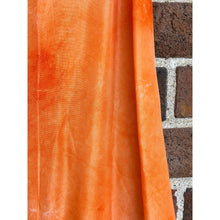 Load image into Gallery viewer, Antique Hand Dyed Slip Dress Bright Orange