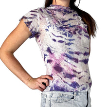 Load image into Gallery viewer, Antique 1940s Hand Dyed Shibori Blouse