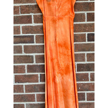 Load image into Gallery viewer, Antique Hand Dyed Slip Dress Bright Orange