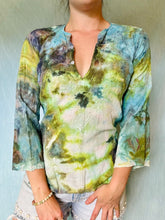 Load image into Gallery viewer, Hand Dyed Vintage Cotton Gauze Tunic