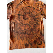 Load image into Gallery viewer, Orange & Black Spiral Carhartt T-Shirt Short Sleeve Size Small