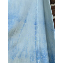 Load image into Gallery viewer, Antique Hand Dyed Slip Dress Ombré Blue Shibori