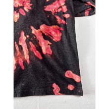 Load image into Gallery viewer, Black & Pink Spiral Reverse Dyed Carhartt T-Shirt Long Sleeve Size Large
