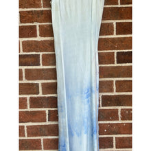 Load image into Gallery viewer, Antique Hand Dyed Slip Dress Ombré Blue Shibori