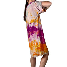 Load image into Gallery viewer, Hand Dyed Vintage 1980s Silk Shift Dress