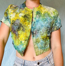 Load image into Gallery viewer, Vintage 1960s Floral Lace and Applique Bolero or Jacket