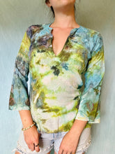 Load image into Gallery viewer, Hand Dyed Vintage Cotton Gauze Tunic
