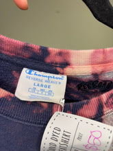 Load image into Gallery viewer, Reverse Tie Dyed Champion Crewneck Sweatshirt