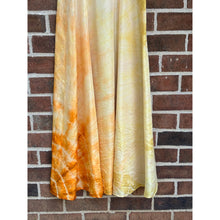 Load image into Gallery viewer, Hand Dyed Antique Slip Dress Yellow Orange Ombre