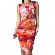 Load image into Gallery viewer, Hand Dyed Vintage 1950s Wiggle Dress
