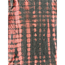 Load image into Gallery viewer, Black & Pink Shibori Bleach Dyed Carhartt T-Shirt Short Sleeve Size Small