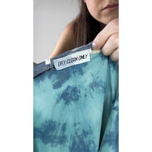 Load image into Gallery viewer, Vintage 1970s Blue Tie Dye Flare Set