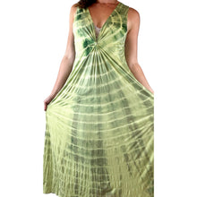 Load image into Gallery viewer, Vintage 1970s Shibori Maxi Dress
