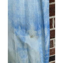 Load image into Gallery viewer, Antique Hand Dyed Slip Dress Ombré Blue Shibori