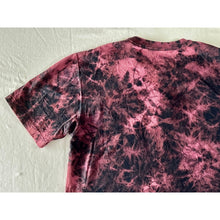 Load image into Gallery viewer, Black & Pink Bleach Dyed Carhartt T-Shirt Short Sleeve Size Small