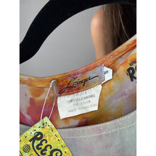 Load image into Gallery viewer, Hand Dyed Vintage 1980s Silk Shift Dress