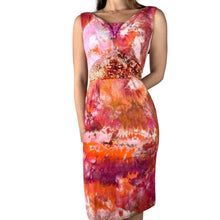 Load image into Gallery viewer, Hand Dyed Vintage 1950s Wiggle Dress