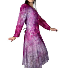 Load image into Gallery viewer, Hand Dyed Vintage 1980s Lace Dress Topper