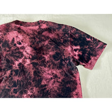 Load image into Gallery viewer, Black & Pink Bleach Dyed Carhartt T-Shirt Short Sleeve Size Small