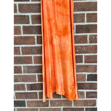 Load image into Gallery viewer, Antique Hand Dyed Slip Dress Bright Orange