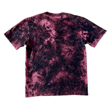 Load image into Gallery viewer, Black & Pink Bleach Dyed Carhartt T-Shirt Short Sleeve Size Small