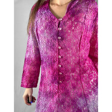 Load image into Gallery viewer, Hand Dyed Vintage 1980s Lace Dress Topper