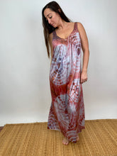 Load image into Gallery viewer, Tie Dye Full Length Slip Dress