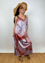 Load image into Gallery viewer, Tie Dye Full Length Slip Dress