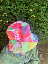 Load image into Gallery viewer, Wild Watermelon - Better Black Lining - Patchwork Bucket Hat