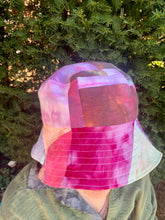 Load image into Gallery viewer, Berry Blend - Awesome Orange Lining - Patchwork Bucket Hat