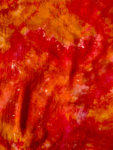 Load image into Gallery viewer, Pink and Orange Ice Dyed Vintage Scarf