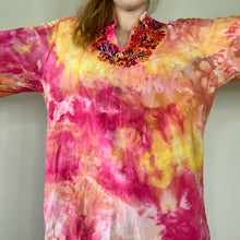 Load image into Gallery viewer, Hand Dyed Embroidered Boho Blouse