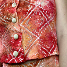 Load image into Gallery viewer, Hand Dyed Vintage Skirt and Blouse Set