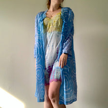 Load image into Gallery viewer, Tie Dye Vintage Robe or Duster