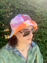 Load image into Gallery viewer, Berry Blend - Awesome Orange Lining - Patchwork Bucket Hat