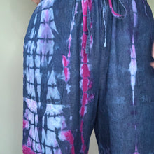 Load image into Gallery viewer, Tie Dye Cotton Drawstring Shorts