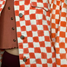 Load image into Gallery viewer, Hand Painted Bill Blass Denim Jacket